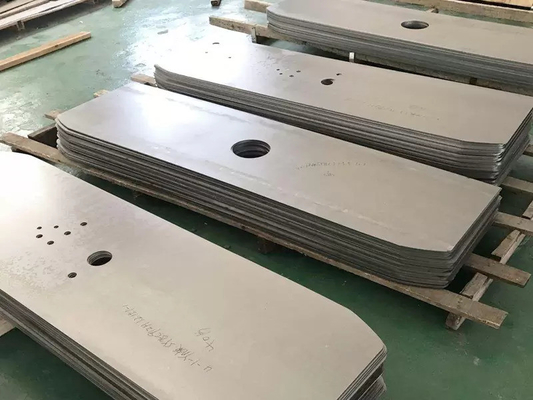 Edelstahl AL1060 AL6061, der die Laserbearbeitung besonders angefertigt verarbeitet