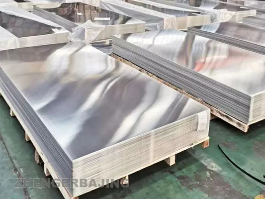 Polierte 1050 Aluminiumplatte 25mm-200mm Marine Aluminium Sheet
