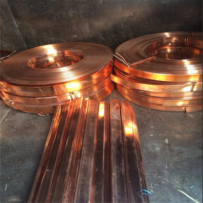C10100 C10200 C11000 T1-T2-Kupfer-Spulen-Blatt/Messingstreifen-Spule 1000mm-1220mm