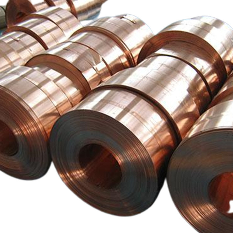 Phosphor-Bronzen-Streifen-Spule CuSn6 C5191 CuSn8 C5210 für elektronische Verbindungsstücke